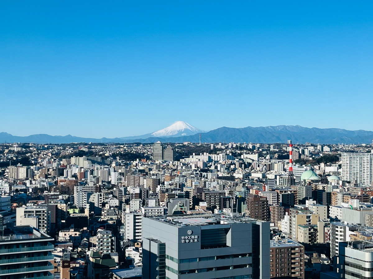 ウェスティンホテル横浜 ロビー 富士山 ブログ